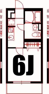 リブリ・パルテール【1階】の間取り