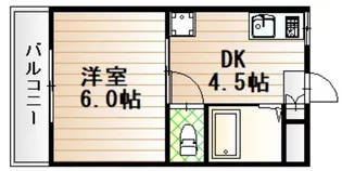 広島県広島市南区大州2【マンション】の間取り