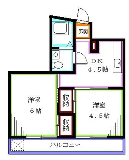 埼玉県新座市石神3【マンション】の間取り