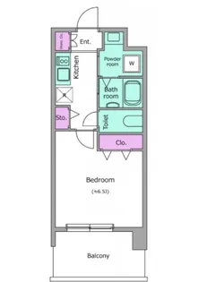 レジディア船橋I・II【3階】の間取り