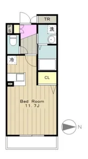 セイクリッド【3階】の間取り