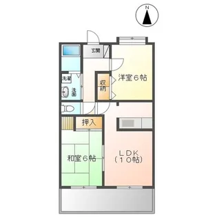ピュアネス【3階】の間取り