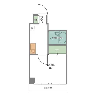 トーレタケダ【3階】の間取り