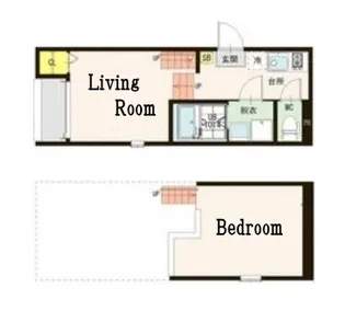 ロフトレジデンス【2階】の間取り