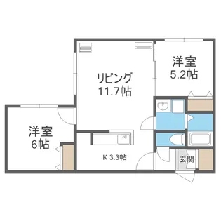 ASK・palaceIII【2階】の間取り