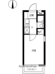 スカイコート白楽第2【3階】の間取り