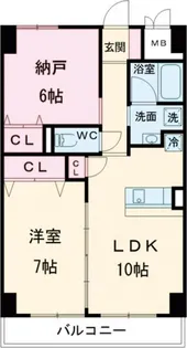 アルペンローゼ【2階】の間取り