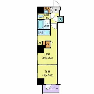 東京都千代田区岩本町2【マンション】の間取り