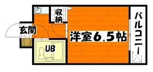 広島県広島市中区千田町2【マンション】の間取り