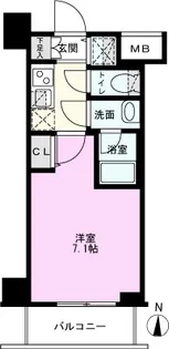 ラグゼナ戸田公園I【8階】の間取り