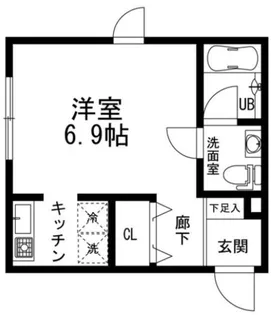 リムズコート梶ヶ谷【2階】の間取り