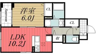 千葉県市原市平田【アパート】の間取り