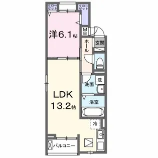クオーレIII【2階】の間取り