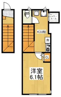 MELDIAノイエ【2階】の間取り