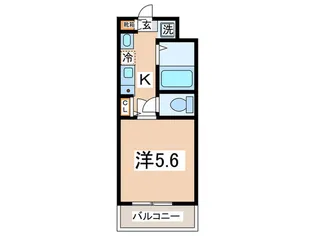 ドミール大倉山【1階】の間取り