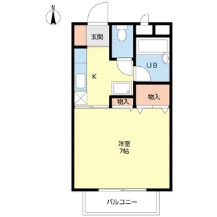 リーベンツェレII【1階】の間取り