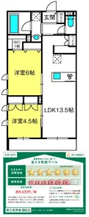 MAISON DE BONHEUR【1階】の間取り