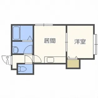 ヴェルジェ円山【3階】の間取り