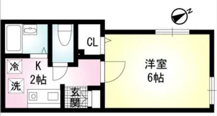 MODULOR馬込【2階】の間取り
