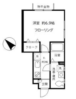 インテルノ【1階】の間取り