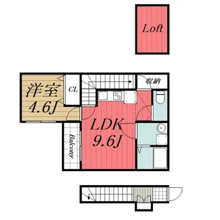 プライムヒルズ佐倉【2階】の間取り