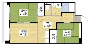レジデンス木下【2階】の間取り