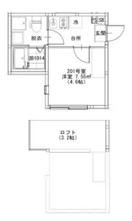 テラス金町【2階】の間取り