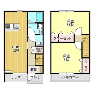 ルシエルKの間取り