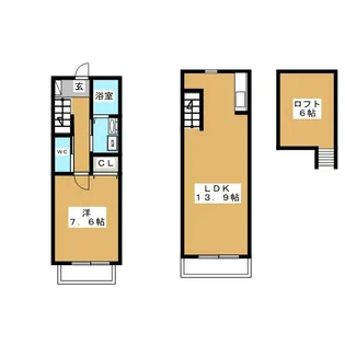 ボワ・リジェールトワの間取り