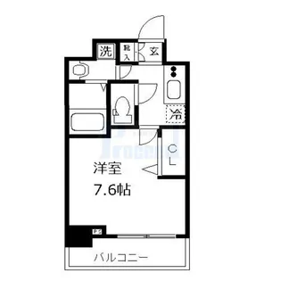 プレサンス新宿中落合メーディオ【6階】の間取り