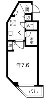 ロイヤルイトウ【4階】の間取り