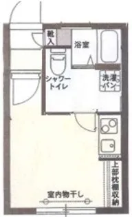 COCOCUBE大森【2階】の間取り