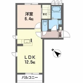 シャーメゾン・ペオニー A【1階】の間取り