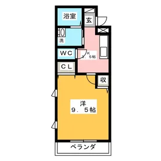 コラルリーフ21【4階】の間取り