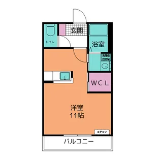 プレリ (Prairie)【2階】の間取り