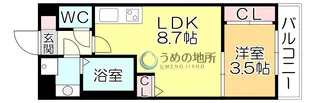 ラルヴェールIII【4階】の間取り
