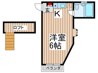 b′CASA千葉野田re-born【2階】の間取り