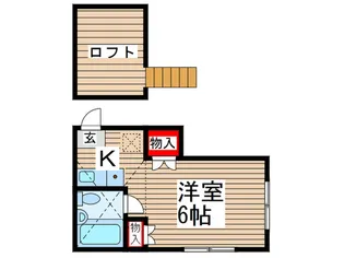 亥鼻ハイリビング壱番館【2階】の間取り