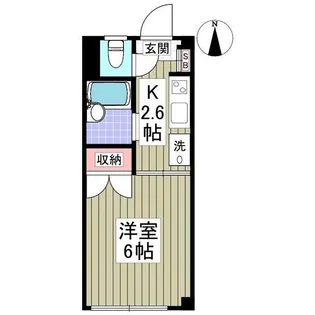 ヒルズ白楽I【2階】の間取り