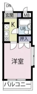 クロノス星が丘【4階】の間取り