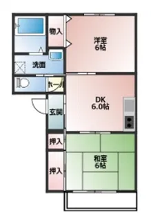 グランビア【2階】の間取り