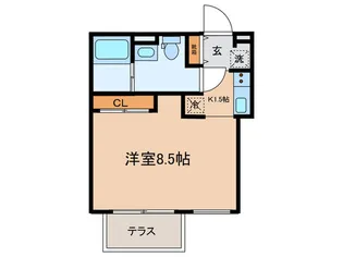 PASEO高田馬場III【1階】の間取り