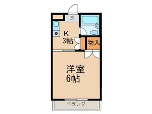 清住町ハシモトビル【3階】の間取り