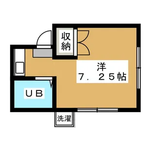 ハイツハギワラ【1階】の間取り