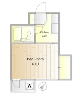 ホワイトレジデンス【2階】の間取り