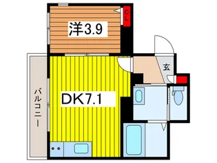 ビューノ浦和イースト【3階】の間取り