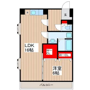 ホワイトコートIII【2階】の間取り
