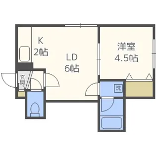 KINSEI E【1階】の間取り