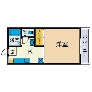 グレート北村【2階】の間取り