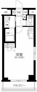 T´s garden六郷土手【2階】の間取り
